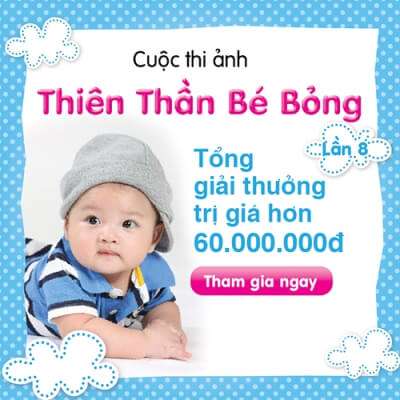 Thể lệ Cuộc thi ảnh "Thiên thần bé bỏng" lần 8 3