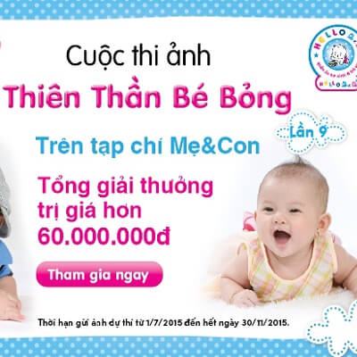 Thể lệ Cuộc thi ảnh "Thiên thần bé bỏng" lần 9 7