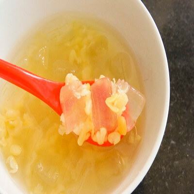 Chè đậu xanh nha đam ngọt mát ngày hè 3