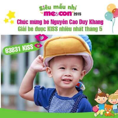 Công bố kết quả Siêu Mẫu Nhí tháng 05 3
