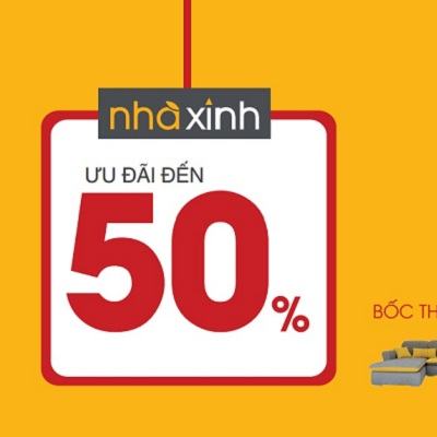 Nội thất Nhà Xinh ưu đãi đến 50%, bốc thăm trúng thưởng giá trị đến 100 triệu đồng 3