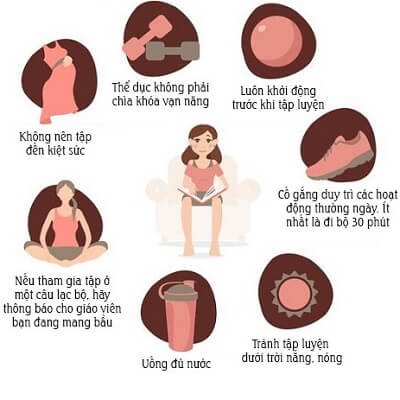 4 bài tập thể dục cho mẹ bầu sinh thường nhẹ tênh 10