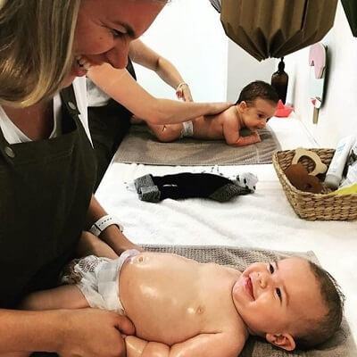 Ngắm bé cưng "phê" hết sức đáng yêu khi đi spa 10