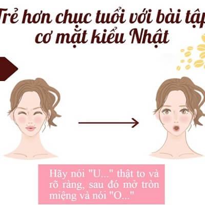 Thử ngay bài tập cơ mặt kiểu Nhật giúp mẹ trẻ ra chục tuổi 7
