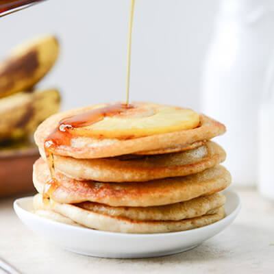 Nóng hổi bánh pancake chuối cho bữa sáng thật đủ chất 14