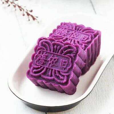Bánh Trung thu khoai lang tím khiến bé thích mê 10