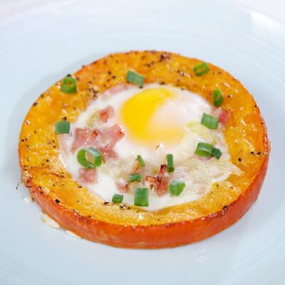 Trứng nướng bí đỏ ngon miệng đẹp mắt 15