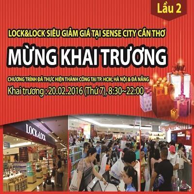 Lock&Lock giảm giá đến 50% trong 2 ngày đầu khai trương cửa hàng tại Cần Thơ 4