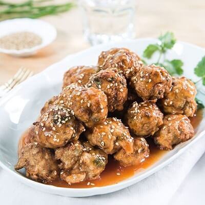 Mới lạ bánh bột chiên củ cải trắng sốt cà 14