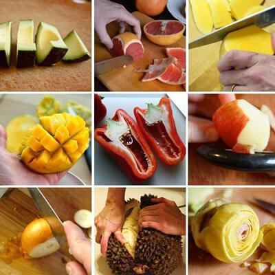 Clip hướng dẫn cách cắt gọt thái 37 loại trái cây, rau củ siêu nhanh siêu dễ 3