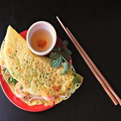 Cách làm bánh xèo miền trung giòn ngon chuẩn vị 3