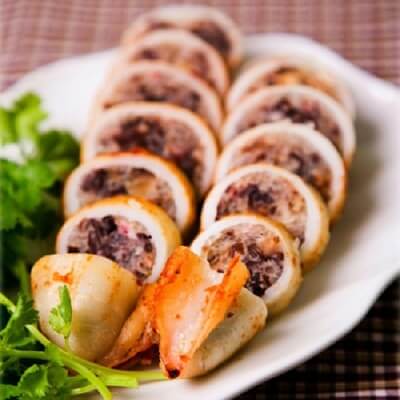 Mực ống nhồi thịt chiên giòn đậm đà ngày mát trời 3