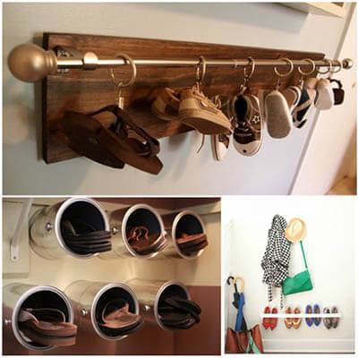 16 ý tưởng độc đáo cho giày dép luôn gọn gàng 20