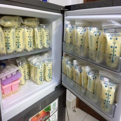 Cách trữ sữa mẹ trong tủ lạnh an toàn, khoa học 5