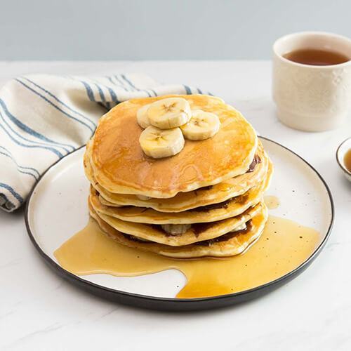 Bánh pancake chuối kiểu Mỹ thơm ngon, đủ chất 14