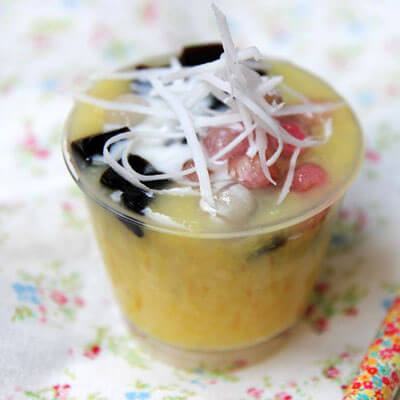 Ngọt lịm món chè đậu xanh trân châu thạch sương sáo 12