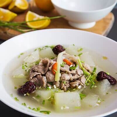 Đầu tuần giải nhiệt với canh thịt cừu thanh mát 12