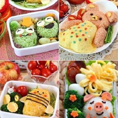 3 công thức nấu và trình bày cơm bento siêu hấp dẫn cho bé lười ăn 3