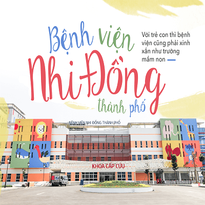 Bệnh viện Nhi đồng Thành phố xinh xắn như trường mầm non 7