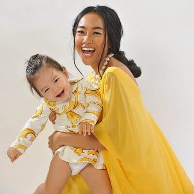 Bé Sol bụ bẵm đáng yêu, tinh nghịch bên mẹ Đoan Trang 15