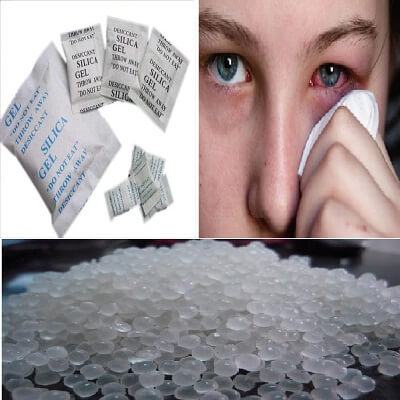 Cảnh báo nguy cơ trẻ bị mù mắt vì gói hút ẩm 6