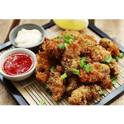 Hàu chiên vụn bánh mì giòn rụm, thơm phức 6