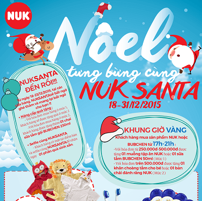 NOEL tưng bừng cùng NUK Santa 5