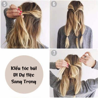 Tóc đi dự tiệc đẹp và sang trọng ai cũng có thể tự làm 12