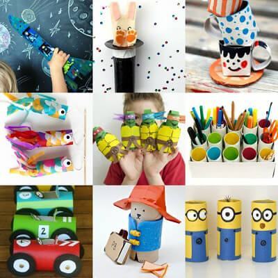 Mách mẹ 10 ý tưởng làm đồ chơi thú vị cho trẻ từ lỏi giấy vệ sinh 10