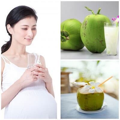 Đang mang thai có được uống nước dừa không? 1