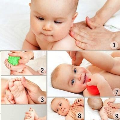 Từ A-Z các bước mát-xa cho trẻ sơ sinh bố mẹ nên biết 9
