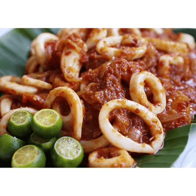 Công thức làm món mực sốt cay Sambal Sotong hấp dẫn của ẩm thực đường phố nổi tiếng Malaysia 6