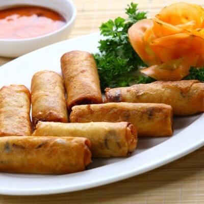 Cuối tuần đổi vị với món nem rán khoai môn đậm đà 8