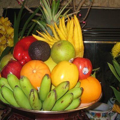 Ý nghĩa của mâm ngũ quả trên bàn thờ gia tiên ngày Tết 4