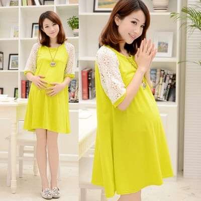 Những mẫu váy khiến mẹ bầu "phải lòng" 6