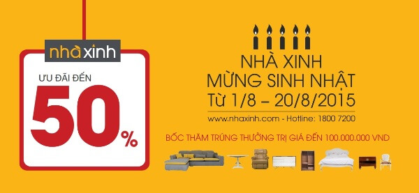 Nội thất Nhà Xinh ưu đãi đến 50%, bốc thăm trúng thưởng giá trị đến 100 triệu đồng 35 noi-that-nha-xinh-uu-dai-den-50-boc-tham-trung-thuong-gia-tri-den-100-trieu-dong