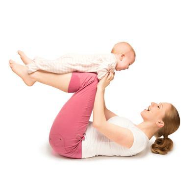 Lấy lại vóc dáng sau sinh nhanh chóng với 10 bài tập đơn giản cùng bé 21