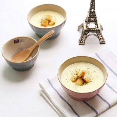 Nấu nhanh súp khoai lang phô mai cho bé khi mẹ bận 3