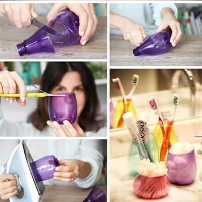 Mẹ khéo tay biến chai nhựa thành 20 vật dụng tiện ích 23