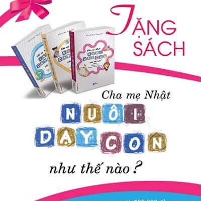 Chương trình Tặng sách Cha Mẹ Nhật Nuôi Dạy Con Như Thế Nào từ thương hiệu PLUS ONE 3
