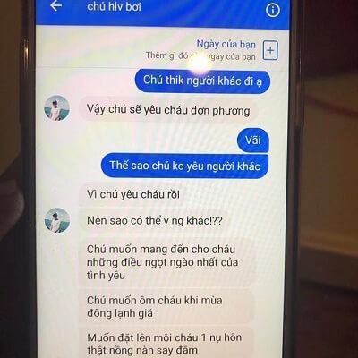 Thầy giáo 30 tuổi nhắn tin gạ tình nữ sinh lớp 6 11