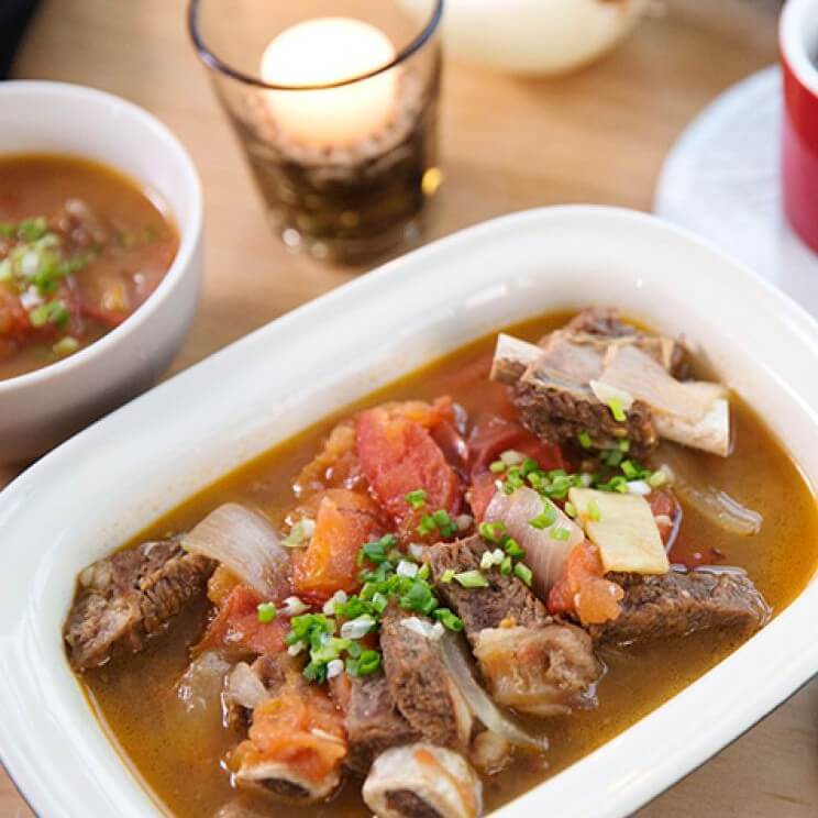 Thịt bò hầm cà chua khiến ông xã thích mê thích mệt 14