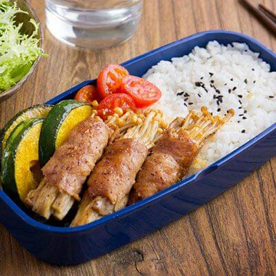 Lạ mà quen với món thịt ba chỉ cuộn nấm kim châm 11