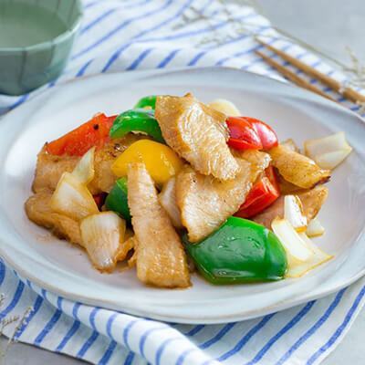 Thịt heo tẩm mật ong xào ớt chuông thơm ngon khó cưỡng 5