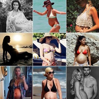 Cách chọn bikini cho bầu đẹp quyến rũ khi đi biển 38