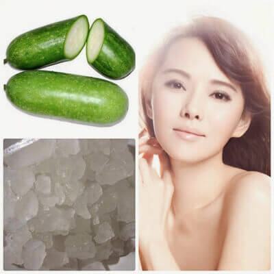 "Bật mí" 4 bài thuốc trị nám, tàn nhang cực hiệu quả từ bí đao 3