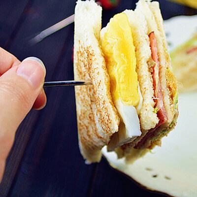 Cách làm bánh sandwich kẹp cho bé thích mê 14