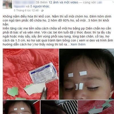 Thực hư bài thuốc chữa ho, sổ mũi bằng ngải cứu và cao dán 3