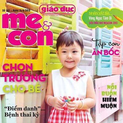 "Bật mí" bí mật về siêu mẫu nhí Mẹ&con 2013 9
