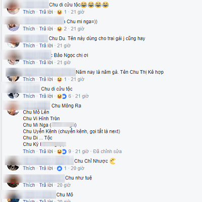 Bà mẹ nhờ cư dân mạng đặt tên con gái họ Chu và... 5